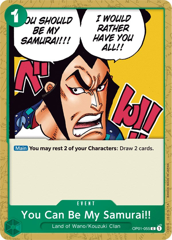 You Can Be My Samurai!! [Romance Dawn] - Bandai
