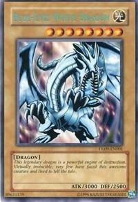 Blue-Eyes White Dragon (Blue) (DL09-EN001) [Rare] - Yu-Gi-Oh!