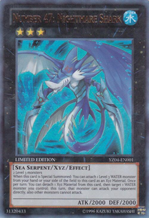 Number 47: Nightmare Shark (YZ04-EN001) [Ultra Rare] - Yu-Gi-Oh!