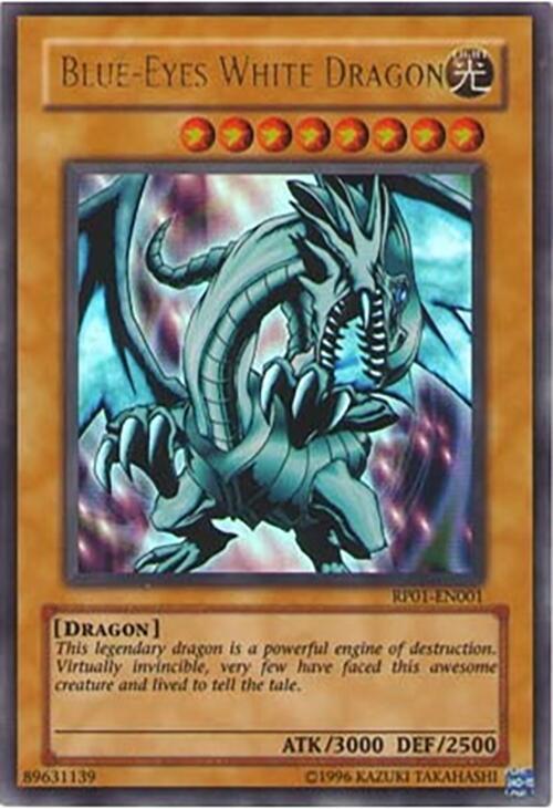 Blue-Eyes White Dragon (RP01-EN001) [Ultra Rare] - Yu-Gi-Oh!
