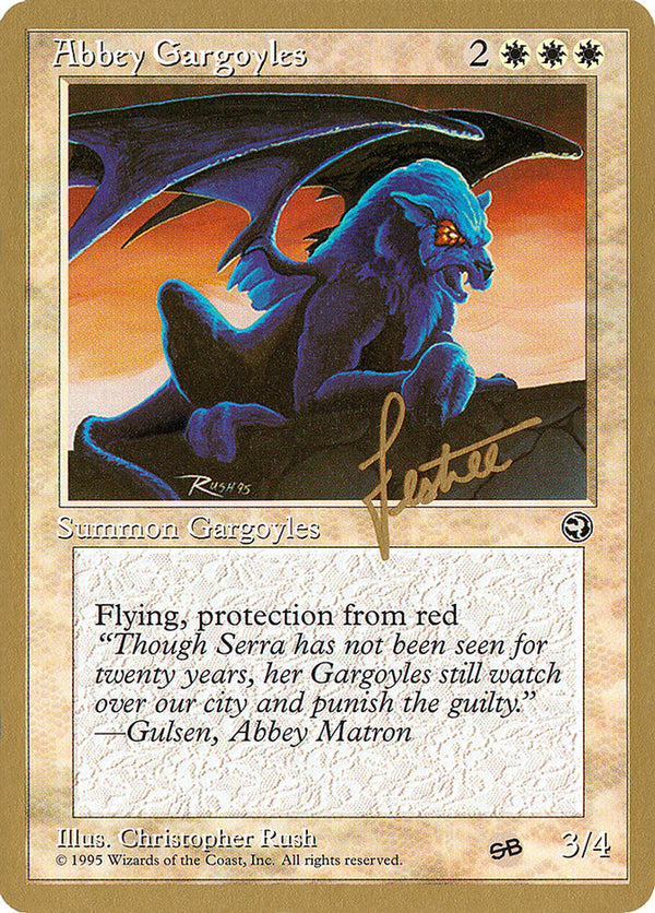 Abbey Gargoyles (Bertrand Lestree) (SB) [Pro Tour Collector Set] - Magic: The Gathering