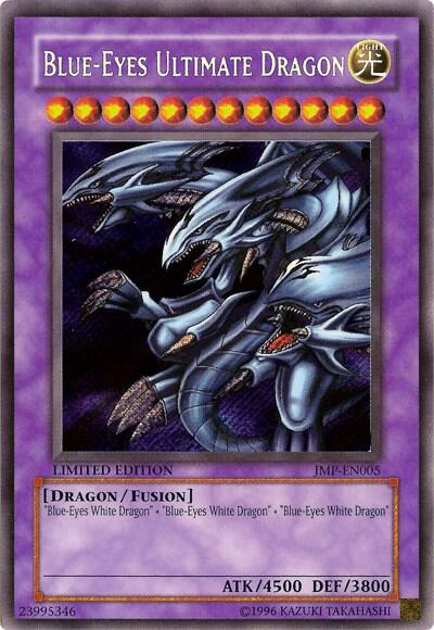 Blue-Eyes Ultimate Dragon (Secret) (JMP-EN005) [Secret Rare] - Yu-Gi-Oh!