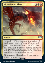 Bituminous Blast (Surge Foil) [Warhammer 40,000] - Magic: The Gathering