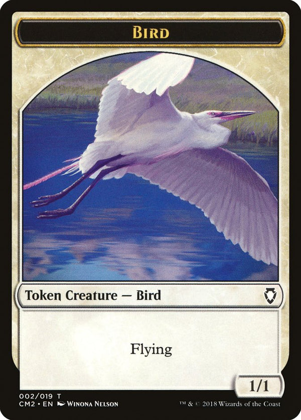 Bird Token [Commander Anthology Volume II Tokens] - Magic: The Gathering