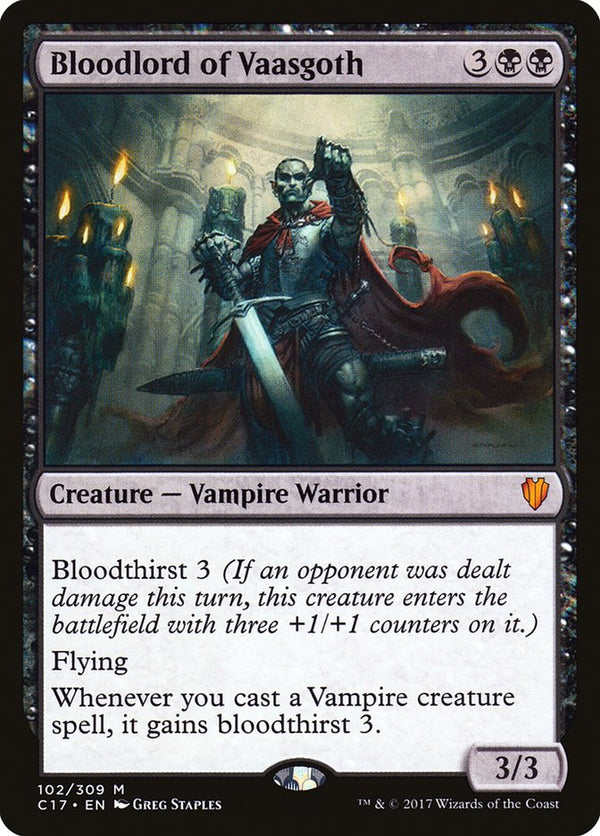 Bloodlord of Vaasgoth [Commander 2017] - Magic: The Gathering