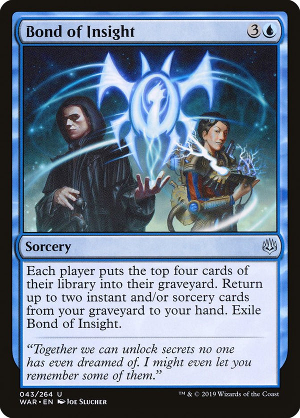 Bond of Insight [War of the Spark] - Magic: The Gathering