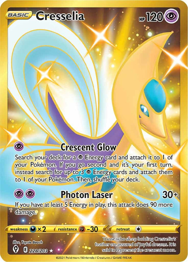 Cresselia (228/203) [Sword & Shield: Evolving Skies] - Pokémon