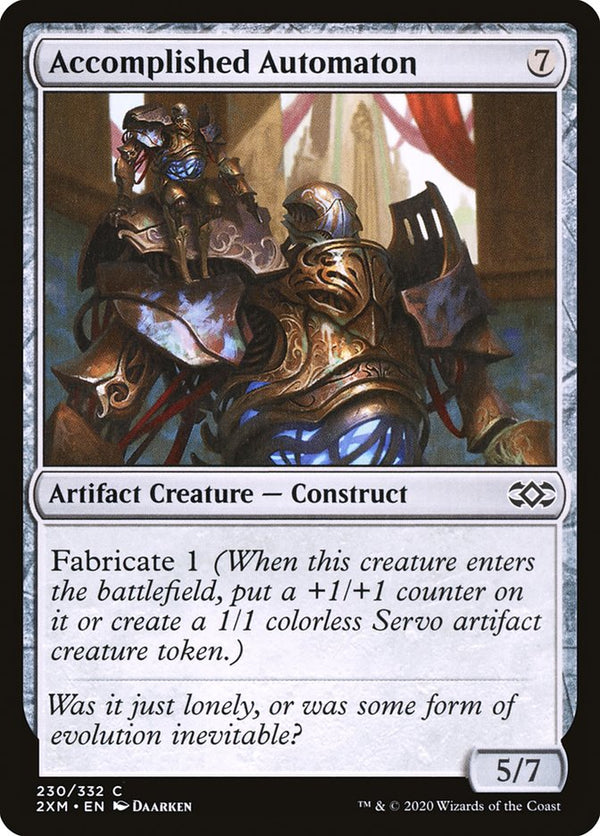 Accomplished Automaton [Double Masters] - Magic: The Gathering