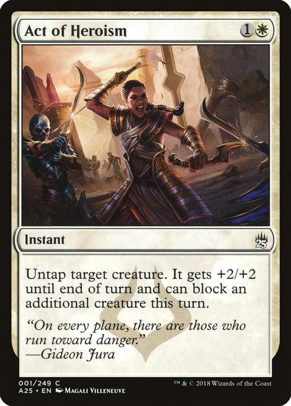 Act of Heroism [Masters 25] - Magic: The Gathering