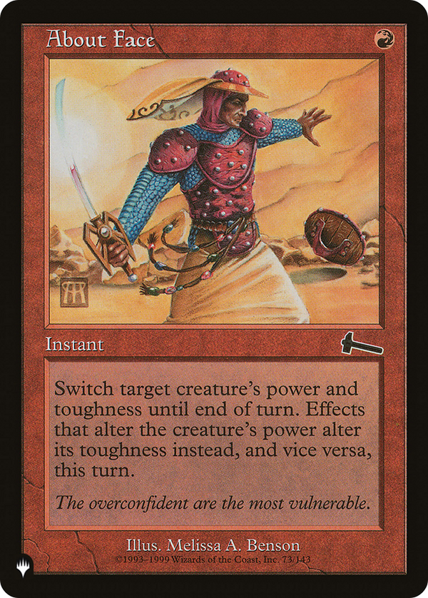 About Face [The List] - Magic: The Gathering