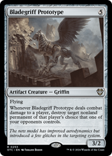 Bladegriff Prototype [Outlaws of Thunder Junction Commander] - Magic: The Gathering