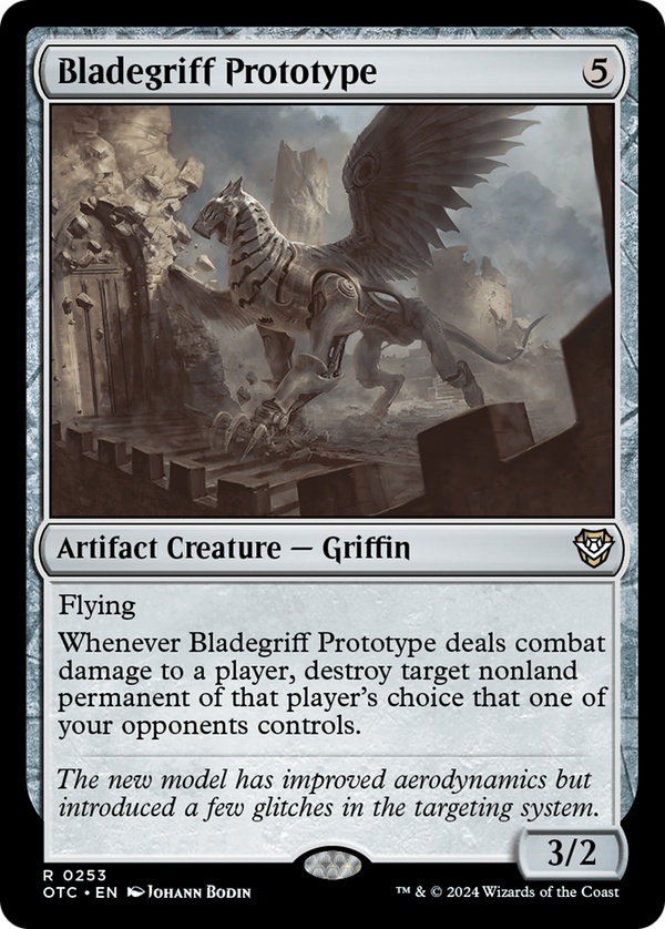 Bladegriff Prototype [Outlaws of Thunder Junction Commander] - Magic: The Gathering