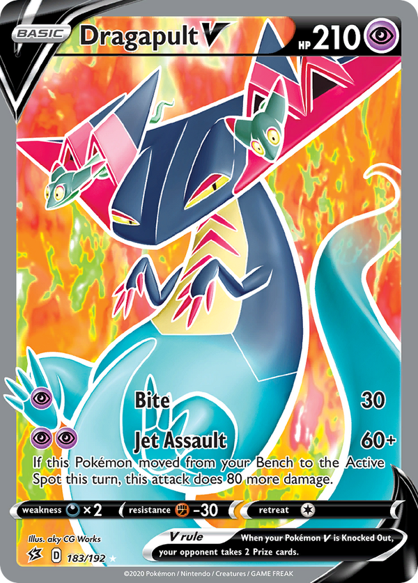 Dragapult V (183/192) [Sword & Shield: Rebel Clash] - Pokémon