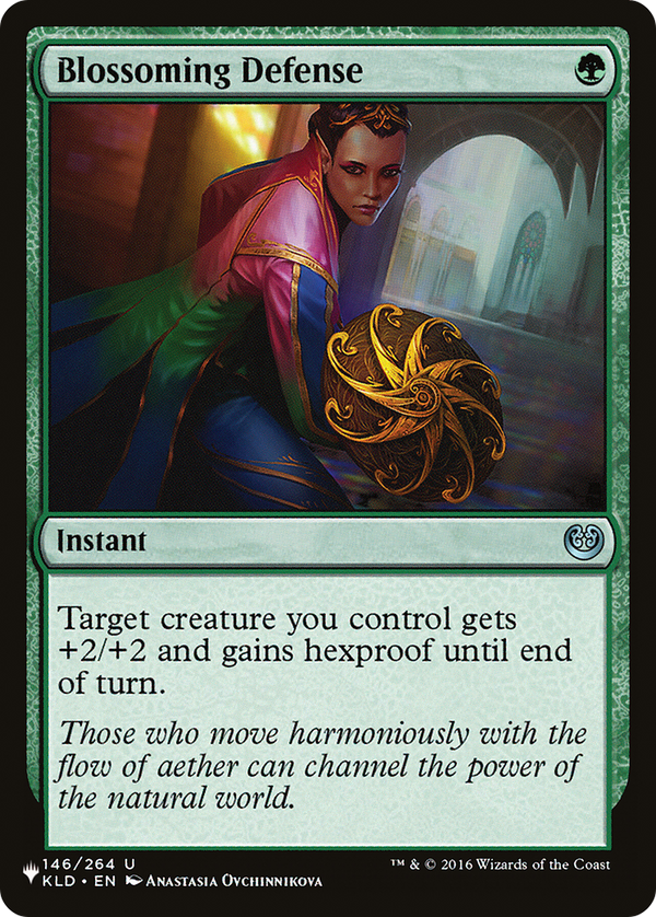 Blossoming Defense [The List] - Magic: The Gathering