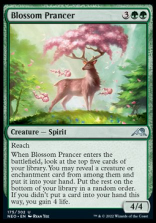 Blossom Prancer [The List] - Magic: The Gathering