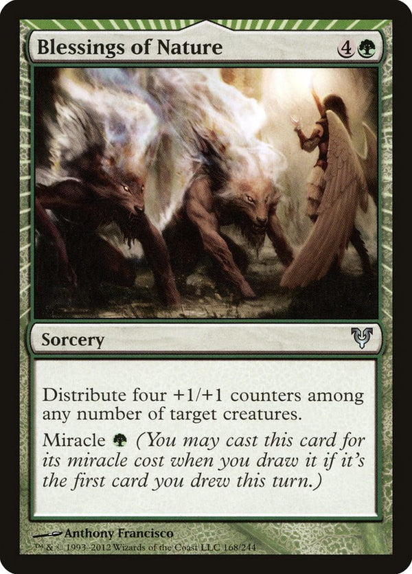 Blessings of Nature [Avacyn Restored] - Magic: The Gathering