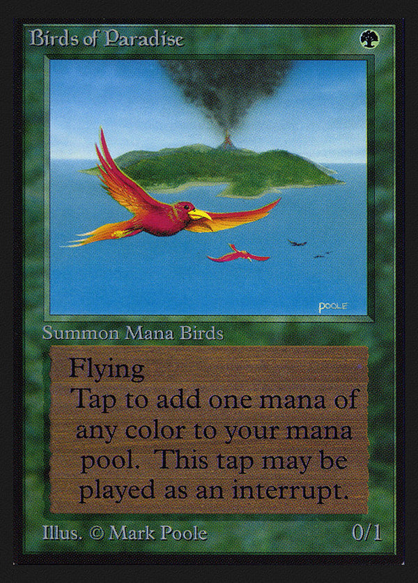 Birds of Paradise [International Collectors' Edition] - Magic: The Gathering