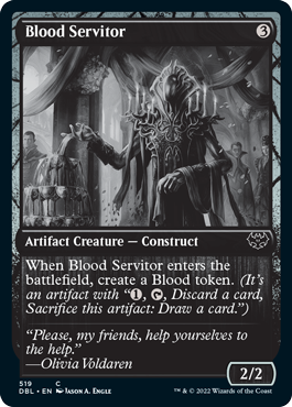 Blood Servitor [Innistrad: Double Feature] - Magic: The Gathering