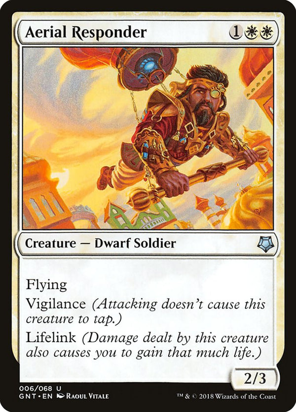 Aerial Responder [Game Night 2018] - Magic: The Gathering