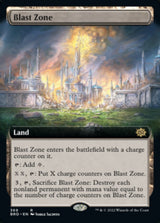 Blast Zone (Extended Art) [The Brothers' War] - Magic: The Gathering