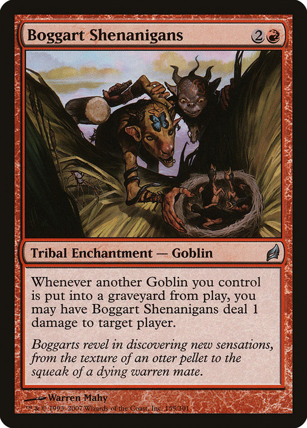 Boggart Shenanigans [Lorwyn] - Magic: The Gathering