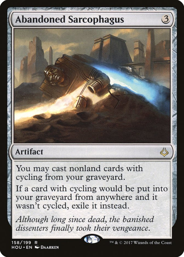 Abandoned Sarcophagus [Hour of Devastation] - Magic: The Gathering