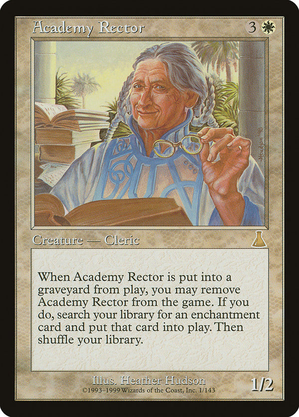 Academy Rector [Urza's Destiny] - Magic: The Gathering