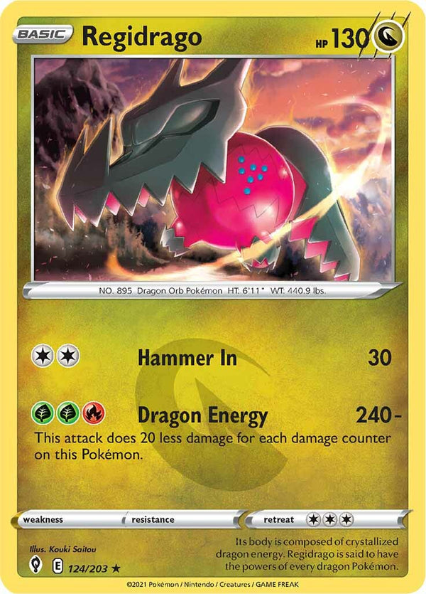 Regidrago (124/203) [Sword & Shield: Evolving Skies] - Pokémon