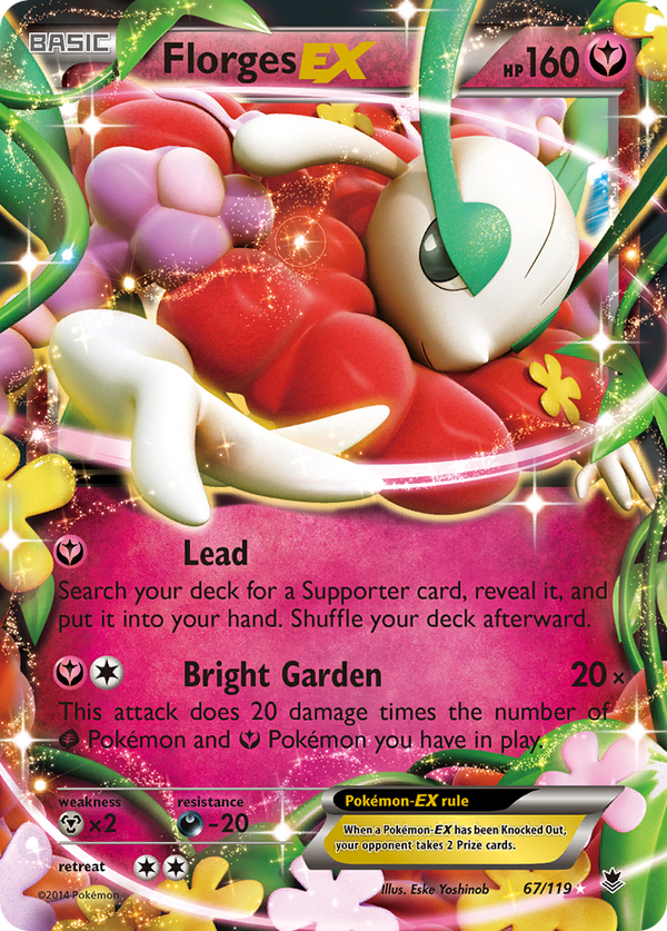Florges EX (67/119) [XY: Phantom Forces] - Pokémon