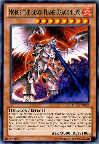 Horus the Black Flame Dragon LV8 (Green)