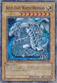 Blue-Eyes White Dragon (DT01-EN001) [Duel Terminal Super Parallel Rare] - Yu-Gi-Oh!