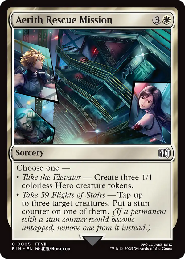 Aerith Rescue Mission [FINAL FANTASY] - Magic: The Gathering
