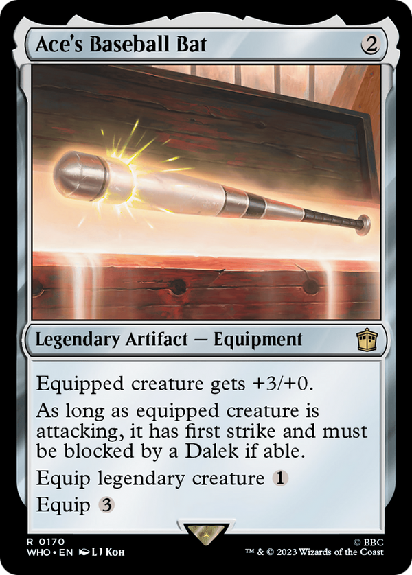 Ace's Baseball Bat [Doctor Who] - Magic: The Gathering