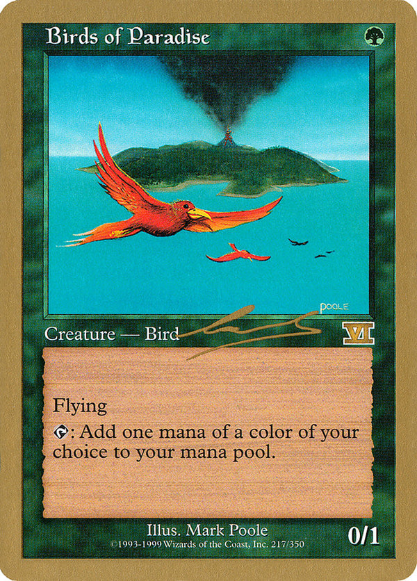 Birds of Paradise (Nicolas Labarre) [World Championship Decks 2000] - Magic: The Gathering