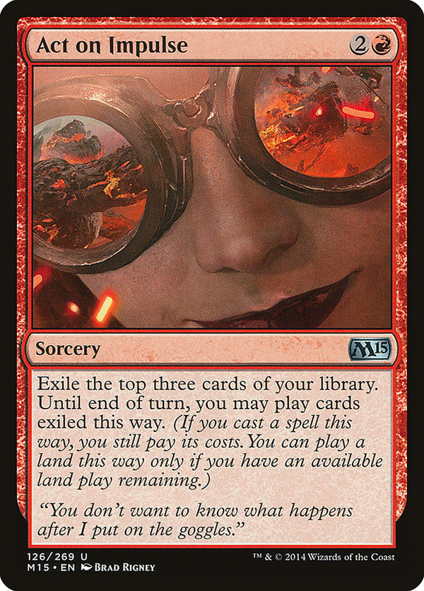 Act on Impulse [Magic 2015] - Magic: The Gathering