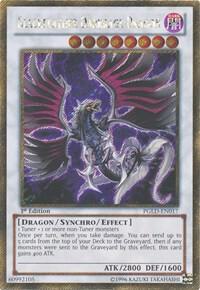 Blackfeather Darkrage Dragon (PGLD-EN017) [Gold Secret Rare] - Yu-Gi-Oh!