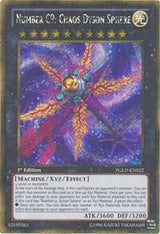 Number C9: Chaos Dyson Sphere (PGLD-EN022) [Gold Secret Rare] - Yu-Gi-Oh!
