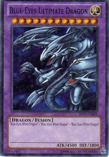Blue-Eyes Ultimate Dragon (Starfoil) (BATT-EN001) [Starfoil Rare] - Yu-Gi-Oh!