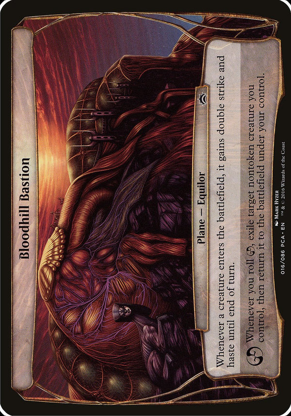 Bloodhill Bastion (Planes) [Planechase Anthology Planes] - Magic: The Gathering