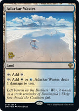 Adarkar Wastes [Dominaria United Prerelease Promos] - Magic: The Gathering