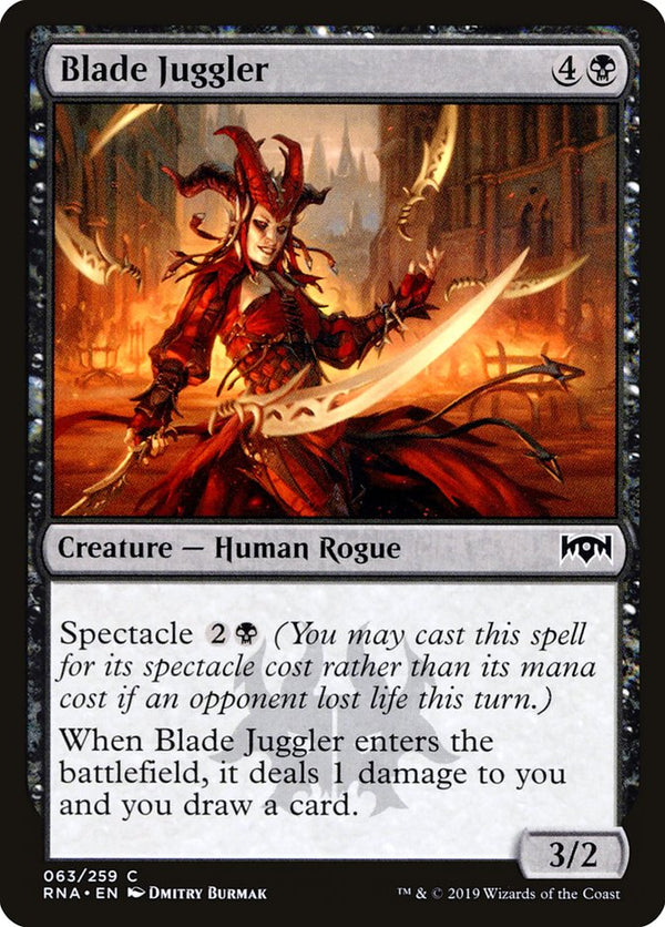 Blade Juggler [Ravnica Allegiance] - Magic: The Gathering