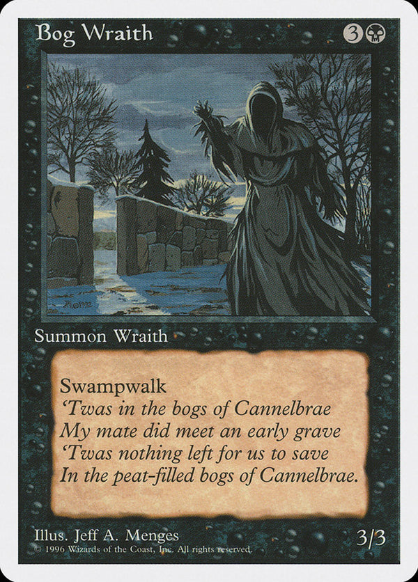 Bog Wraith [Introductory Two-Player Set] - Magic: The Gathering