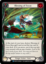 Blessing of Focus (Red) [DYN159] (Dynasty) - Flesh And Blood