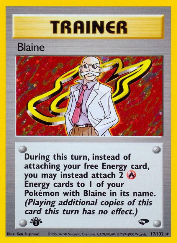 Blaine (17) - Pokémon
