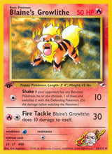 Blaine's Growlithe (35) - Pokémon