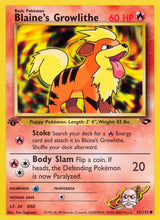 Blaine's Growlithe - Pokémon