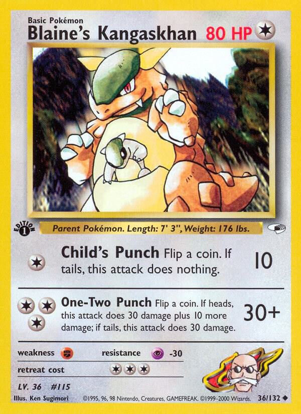 Blaine's Kangaskhan - Pokémon