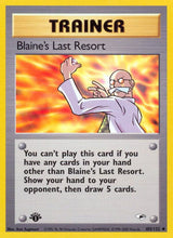 Blaine's Last Resort - Pokémon