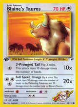 Blaine's Tauros - Pokémon