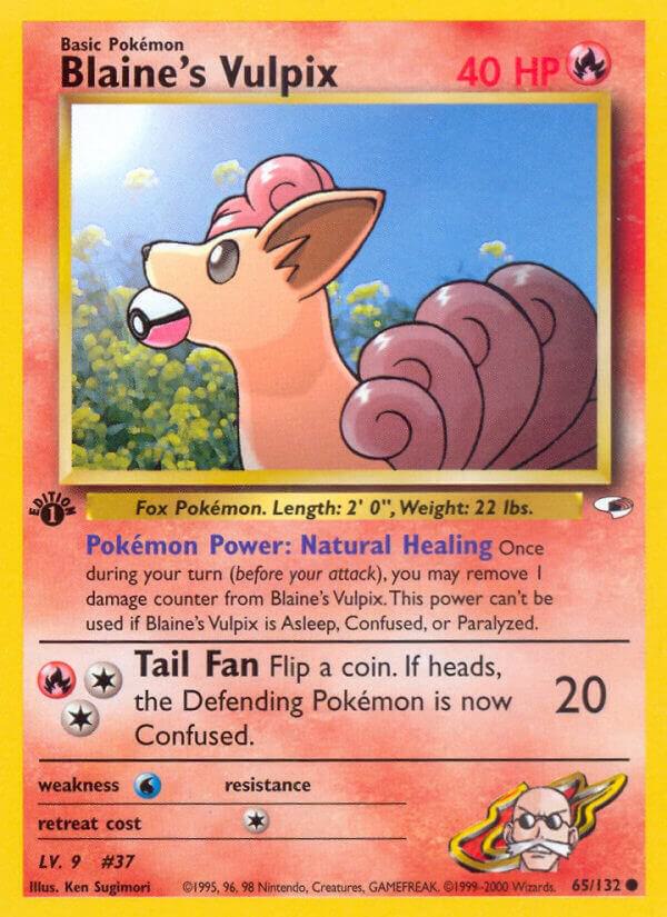 Blaine's Vulpix - Pokémon